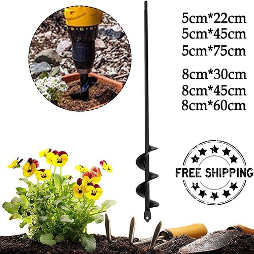Earth auger drill - auger, garden