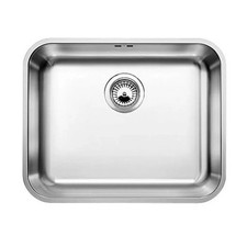 Blanco Supra 500-U Large 1 Bowl Undermount Brushed Stainless Steel Kitchen Sink