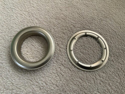 40mm standard steel eyelets - steel, &