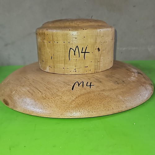 Wooden hat block millinery - ,