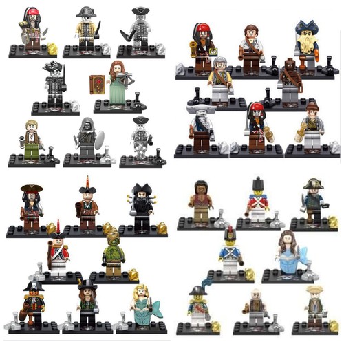 Custom lego jack sparrow - lego,