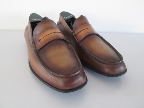 Berluti men loafers brown - berluti,