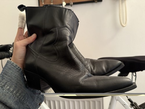 Zara women black leather - zara, women’s
