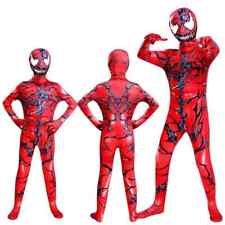 ✨Superhero Venom Carnage Spider-Man Kids Boys Halloween Cosplay Costume Jumpsuit