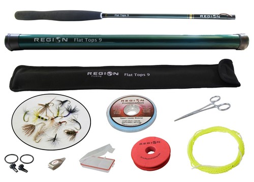 Tenkara fly rod flat tops - -,
