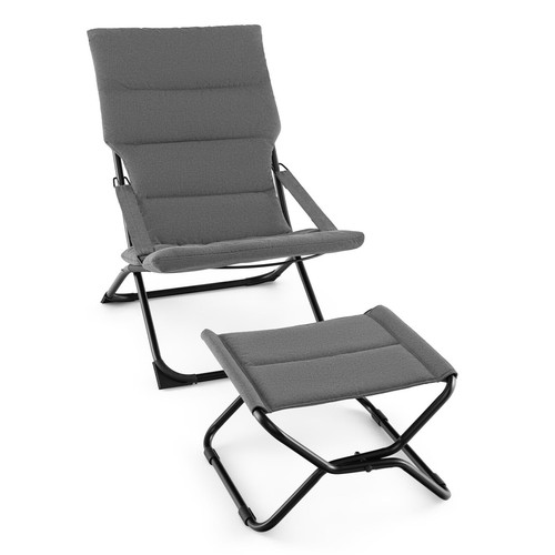 Folding sun lounger with - folding,