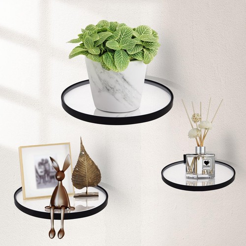 Set metal glass shelf - set,