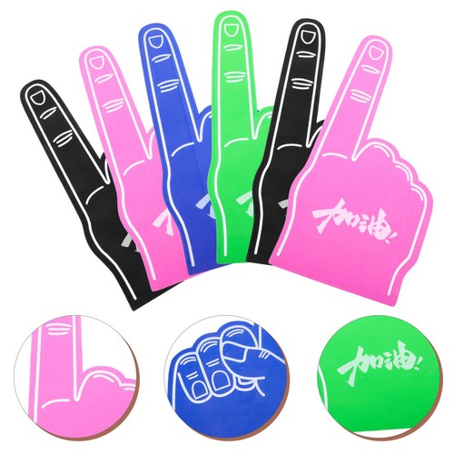6pcs gladiator foam finger - 6pcs,