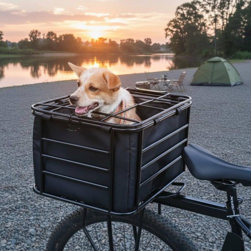 Rear folding bike - rear,