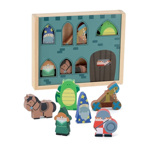 Vilac wooden castle story - wooden,