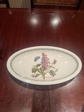 Portmeirion BOTANIC GARDENS SYRINGA VULGARIS Oval Serving Platter 33.5cm x 20cm 