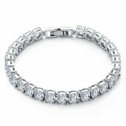 White gold finish - finish, stone