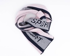 Gant Unisex Wrap Around Scarf One Size Striped Wool Blend 992015