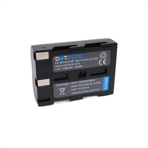 Battery for pentax li50 - d-li50,