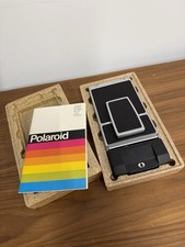 Polaroid Sonar OneStep SX-70 Land Camera  New/w Box, Foam & instruction manual