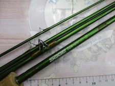 SAGE Fly Rod 7100-4TCX #2 4Pieces Green Color Fly Fishing