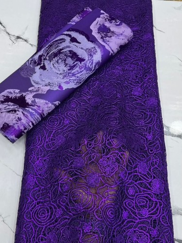 Metallic guipure lace fabric - guipure,