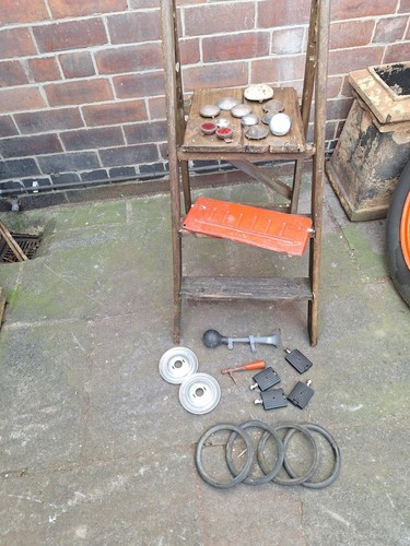 Vintage pedal car parts - vintage,