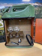 Jerry can drinks cabinet dispenser.