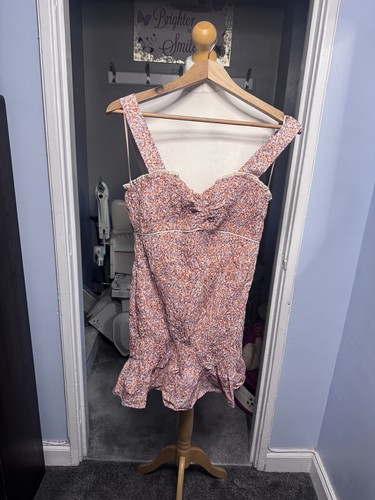 Zara floral mini dress - floral,