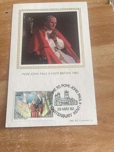 Postcards pope john paul - postcards, ii