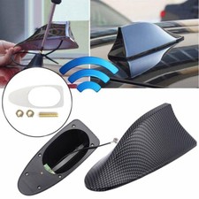 UK High Quality ABS Shark Fin Roof Fit Car Auto Antenna Radio FM/AM Antena Radio