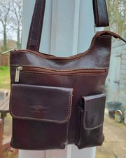 Vera Pelle Dark Brown Genuine