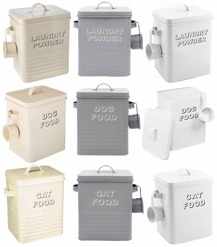 Metal pet food storage - pet,