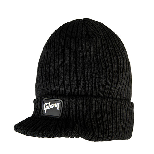 Black gibson radar knit beanie - gibson,