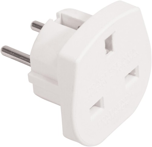 Travel adaptor schuko - to, eu