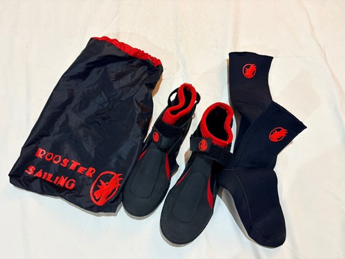 Rooster sailing boots socks - rooster, +