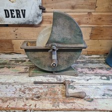 Antique cast iron Whetstone