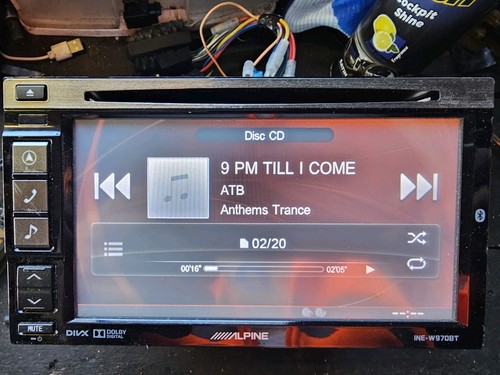 Alpine ine w970bt double din - alpine, ine-w970bt