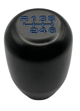black blue gear shift knob for