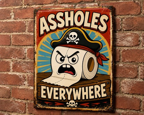 Funny bathroom toilet - funny, sign