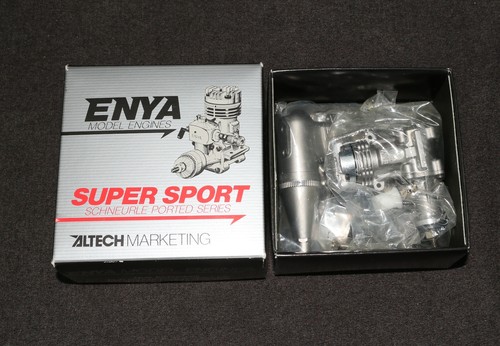Model airplane engine enya - airplane,