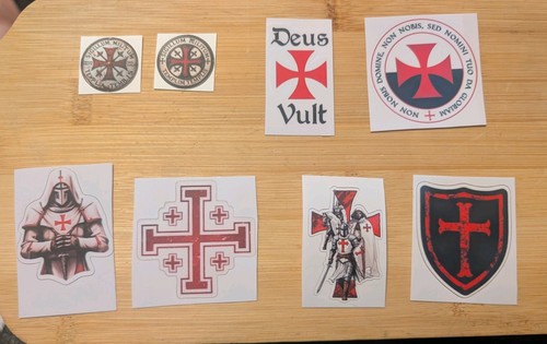 Knights templar sticker - knights,