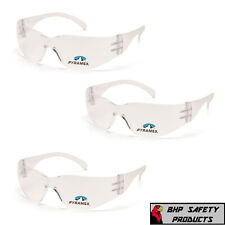 (3 PAIR) PYRAMEX INTRUDER READER SAFETY GLASSES BIFOCAL 2.0 CLEAR LENS S4110R20