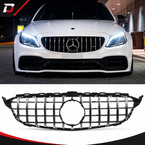 Mercedes class chrome grille - chrome,