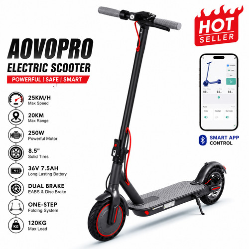 Aovopro tuya electric scooter - aovopro, electric-scooter