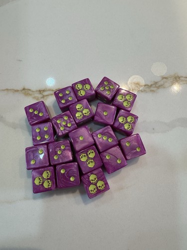 Deathguard dice x20 - dice, d6