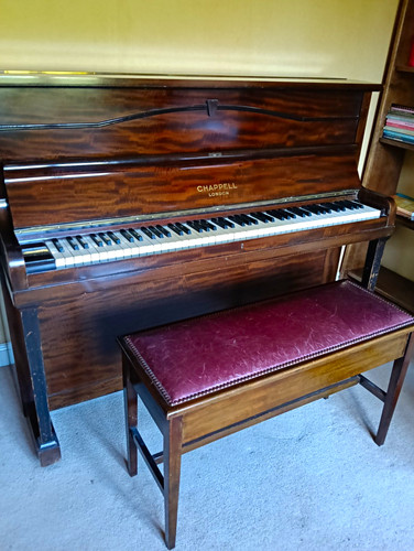 Chappell london upright piano - chappell,
