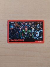DC collectable cards Arcade Penny Pusher Cards - Villain Bonus Series 2