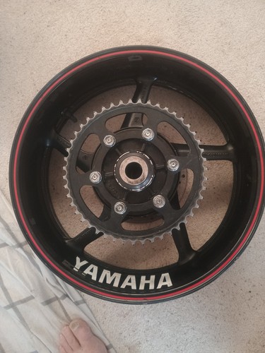 Yamaha rear wheel - rear, 2004-2013