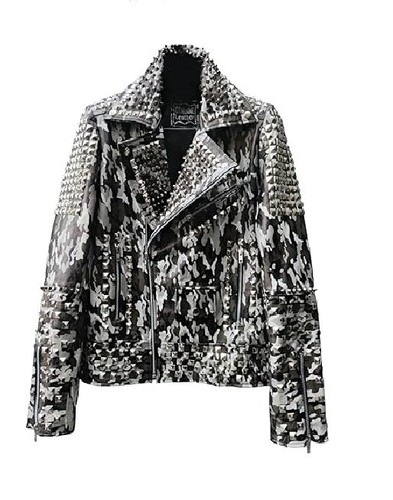 Mens brando style - mens, studded