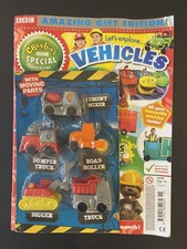 Cbeebies Special Amazing Gift Edition magazine 115 - Vehicles Set