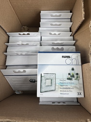 Boxes fluval filter - boxes, pads