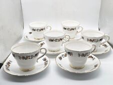 VINTAGE SALISBURY FINE BONE CHINA TEA CUP AND SAUCER SET MADE IN ENGLAND