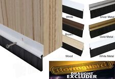 Door Draught Excluder Brush Strip Bar 25 mm Stormguard Heat Seal Energy Savings