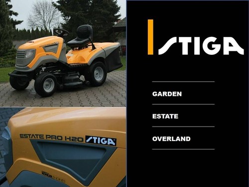 Stiga park estate pro ride - park,